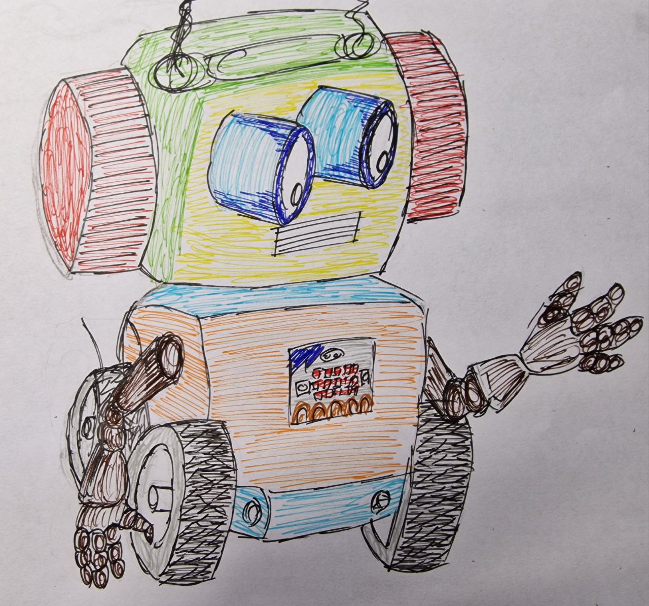 Boceto de mi robot